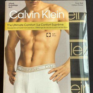 Calvin Klein Mens Underwear 3 Pack The Ultimate Comfort - Small